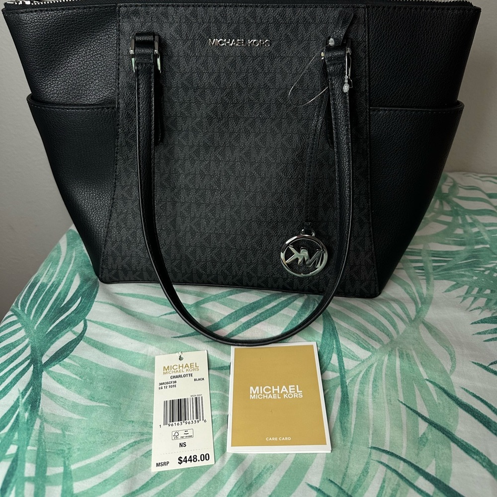 Michael kors charlotte 38R3SCF3B Black